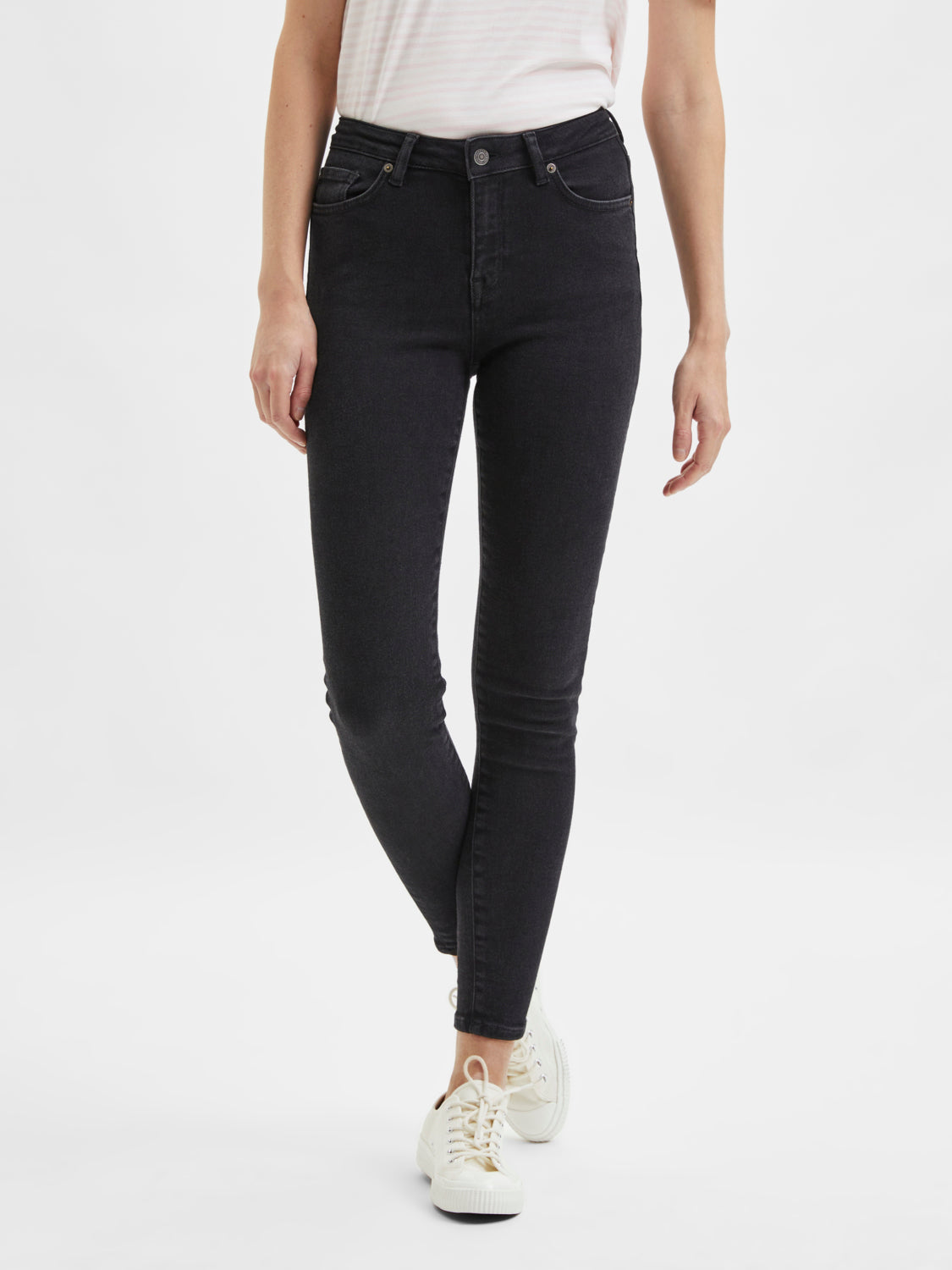 Sophie Jeans - Sort/ Black Denim